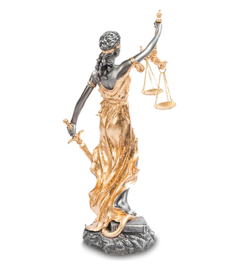 Статуэтка Veronese "Фемида - богиня правосудия" WS-650