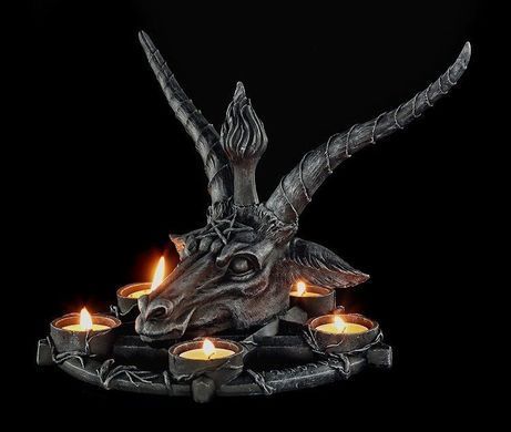 Колекційний підсвічник Nemesis Now "Бафомет" ML12822