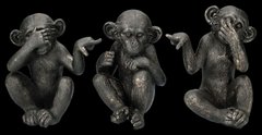 Коллекционная статуэтка Три обезьянки