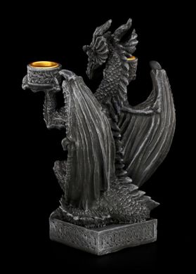 Коллекционный подсвечник Alator "Дракон" ML2707. Сувениры с драконами
