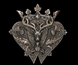 Настінне панно Лакенбут - знак кохання 22527