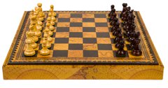 Подарочный набор Italfama Classico шахматы шашки, нарды, фигуры дерево