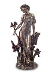 Статуэтка Veronese "Дама" by Альфонс Муха WS-624