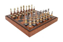 Подарочный набор Italfama "Arabescato" шахматы шашки, нарды 142MW+212L