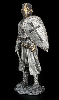 Фигурка коллекционная Рыцарь Крестоносец со щитом
