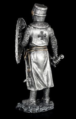 Фигурка коллекционная Рыцарь Крестоносец со щитом