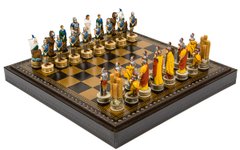 Подарунковий набір Italfama "Битва за Трою" шахи, шашки, нарди R72048+219GN