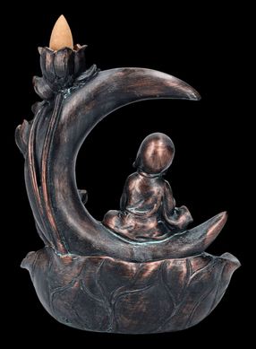 Колекційна підставка для пахощів Будда на місяці