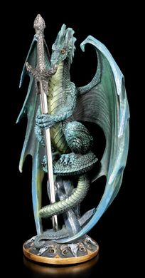 Колекційна статуетка "Дракон з мечем". Символ 2024 року