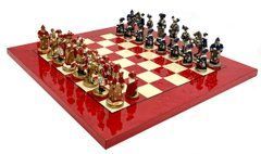 Шахматы подарочные, элитные Italfama "Landsknecht" 19-84+511R