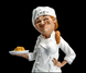 Коллекционная статуэтка Повар с макаронами