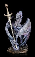 Колекційна статуетка "Дракон з мечем" FS16342. Символ 2024 року