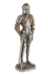 Фигурка оловянная Veronese Рыцарь в доспехах WS-800