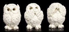 Набір фігурок Три мудрі сови
