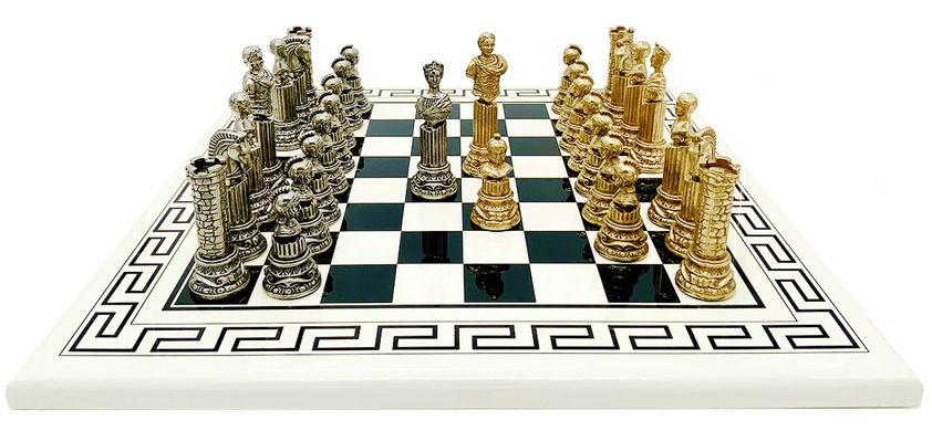 Шахматы подарочные, элитные Italfama "Busto Imperatore Romano"
