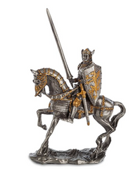 Фигурка оловянная Veronese Рыцарь на коне WS-804