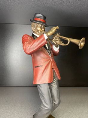 Колекційна статуетка Veronese Джазовий Трубач WU76219A5