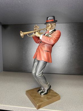 Колекційна статуетка Veronese Джазовий Трубач WU76219A5