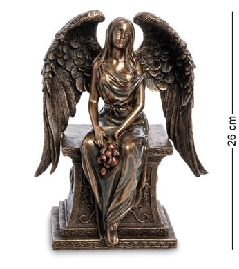 Статуетка Veronese "Ангел з трояндами" WS-946