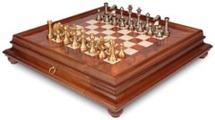 Шахматы подарочные Italfama "Staunton" 11B+434R
