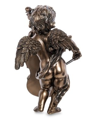 Статуетка Veronese "Ангел херувим з віолончеллю" WS-976