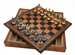 Подарочный набор Italfama "Mignon Fiorito" 28 х 28 см шахматы шашки
