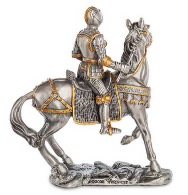 Фігурка олов'яна Veronese Середньовічний Лицар на коні WS-822