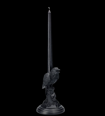 Колекційна статуетка-Підсвічник Ворон Poe&rsquo;s Raven