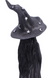 Готична фігурка Маленька відьмочка з Чорним котиком