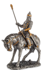 Фигурка оловянная Veronese Воин на коне WS-825