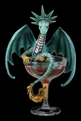 Колекційна статуетка "Дракон в коктейлі" від Stanley Morrison