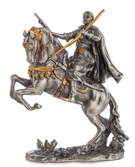 Фигурка оловянная Veronese Воин на коне WS-830
