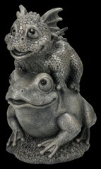 Коллекционная статуэтка "Дракон на жабке"