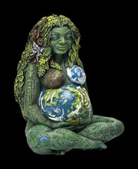 Коллекционная статуэтка Oberon Zell "Гайя - богиня земли и мира" FS23545