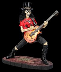 Коллекционная Фигура скелета - Рок-гитарист в цилиндре от Veronese