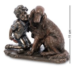Статуэтка Veronese "Мальчик с собакой" WS-989