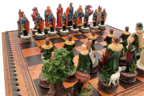 Подарочный набор Italfama "Robin Hood" шахматы шашки, нарды
