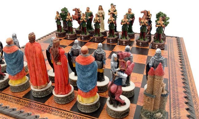 Подарочный набор Italfama "Robin Hood" шахматы шашки, нарды