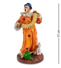 Статуэтка Veronese "Клоун с гармошкой" WS-675