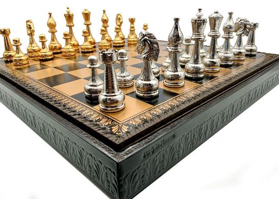Подарочный набор Italfama "Mignon Fiorito" шахматы, шашки, нарды