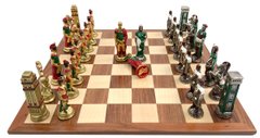 Шахи подарункові Italfama "Romani vs Barbari" 31 х 31 см
