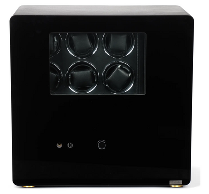 Сейф Salvadore для підзаводу 6 годинників Mini Black Safe