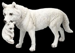 Коллекционная статуэтка Бєлая волчица