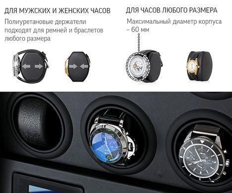 Шкатулка для подзавода часов Rothenschild RS-206-LE