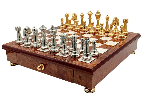 Шахматы подарочные, элитные Italfama "Staunton" 70G+333OLP