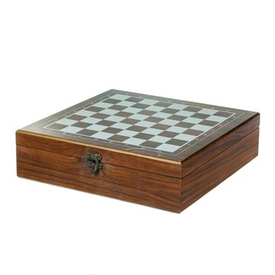Подарочный игровой набор 2 в 1 (шахматы, покер) 29 х 29 см 8718-006