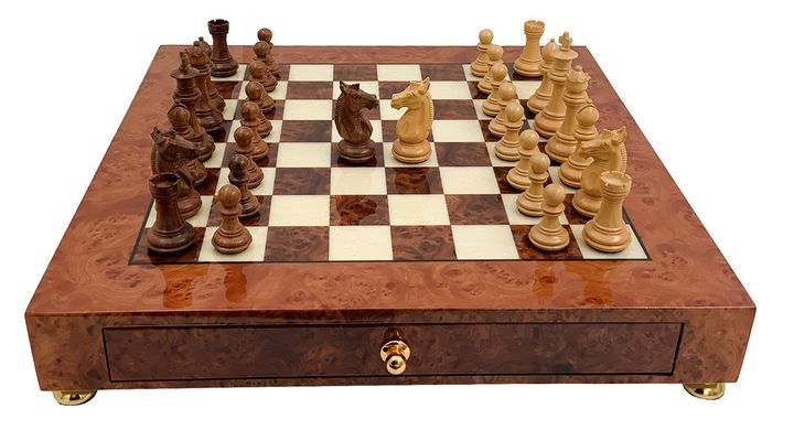 Шахи дерев'яні Italfama "Palissandro" 42 х 42 см G1029+8721RL