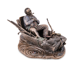 Статуетка Veronese На рибалці WS-1317. Подарунок чоловіку риболову