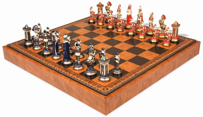 Подарунковий набір Italfama "Camelot Piccolo" шахи, шашки, нарди 19-51+212L