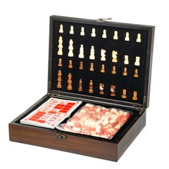 Подарочный игровой набор 2 в 1 (шахматы, бинго) 8718-004